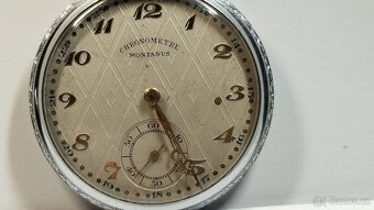 Pánské pěkné kapesní hodinky CHRONOMETRE MONTANUS - 2