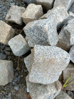 Žulové kostky, žulova dlažba, 6cm x6cm - 2