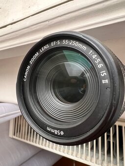 Prodám objektiv Canon EFS 55-250mm image stabilizer - 2