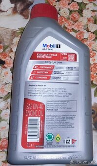 Motorový olej Mobil 1 0W40 GT - 2