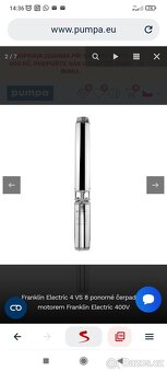 Ponorné čerpadlo Frankline 4 VS 8/14 - 2