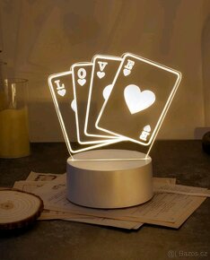 LED lampička karty - 2