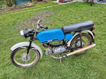 Jawa 23 Mustang bez TP, modrý původní 6. - 2