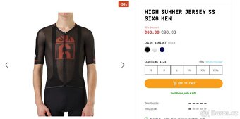 Pánský dres AGU High Summer Jersey SS SIX6 Men, S - 2