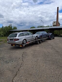 2x Mercedes Benz E 320cdi náhradní díly nebo celek - 2