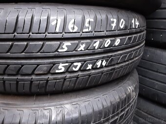 PNEU 165/70/14 a DISKY 5x100 R14 5Jx14 - 2