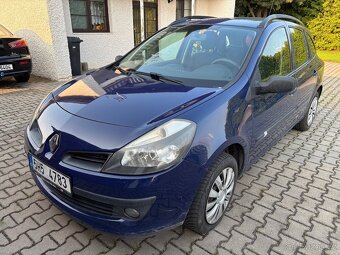 Renault Clio kombi 1,2i- 55kw, r. 08, klima - 2