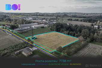 Prodej komerčního pozemku, 7 738 m², Třinec - Konská - 2