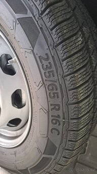 NOVÉ ZIMNÍ PNEU - CONTINENTAL 235x65 R16 C - LEVNĚ - 2