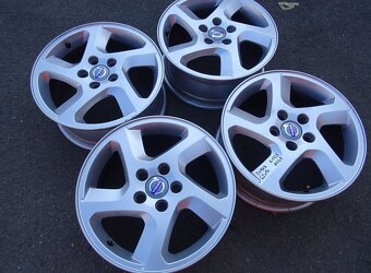 Alu disky originál Volvo 16", 5x108, ET 52,5 , šíře 6,5J - 2