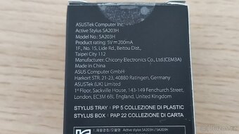 Stylus Asus SA203H (Bluetooth dotykové pero) NOVÝ - 2