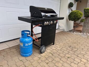 Plynový gril vč.10kg naplněné PB bomby - 2