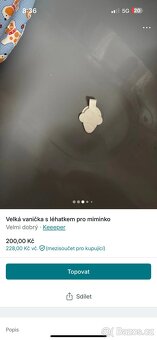 Vanička s lehátkem pro miminko - 2