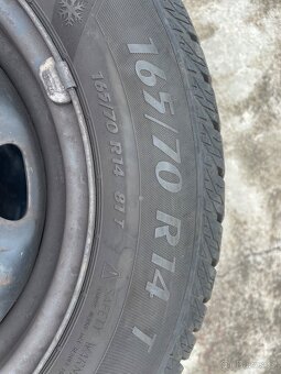 Zimní pneu 165/70/R14 - Škoda Fabia, Polo, Rapid - 2