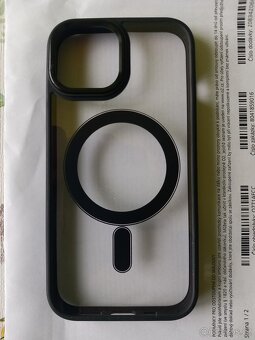 Apple iPhone 15, kryt Iron Eye Magnet, black, o2 - 2