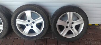 PEUGEOT 307 sada kol s pneu - 2