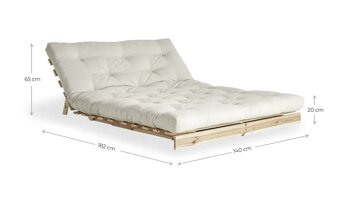 Rozkládací sedačka -futon - 2