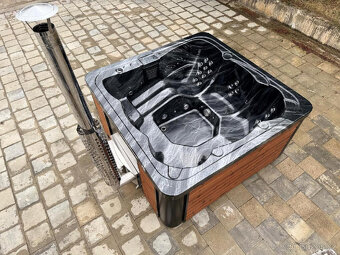 Akrylátová venkovní viřivka Marivox, hot tub, koupací sud - 2