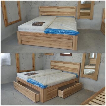 Postele z masivu. - 2