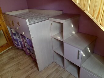 Vyvýšená postel atyp rozměr. - 2