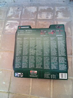 Parkside Aku vrtačka z překlepem - 2