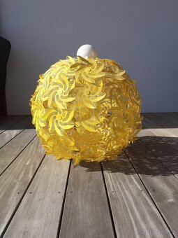 IKEA Žlutý květinový lustr Grimsas - 2