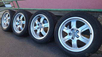 Krásná original letní ALU kola 17" 5x112 Audi A5 - 2
