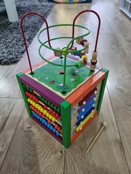 Multifunkční dřevěná kostka - 2