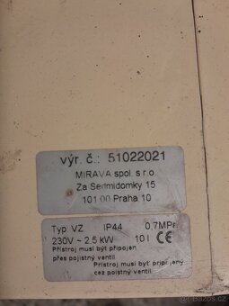 OHŘÍVAČ VODY MIRAVA 2,5 kW/10 l - 2