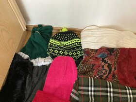 čepice, šály, rukavice, oděvní doplňky, set věcí - 2