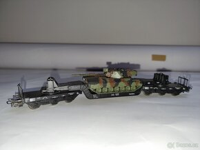 Vagonk vojenský transport tanků Leopard HO Vagónky jsou velm - 2