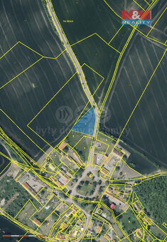 Prodej pozemku k bydlení, 2077 m², okr. Litoměřice - Semeč - 2