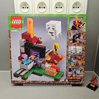 NOVÉ LEGO MINECRAFT 21143 Podzemní brána RARITA + bonus - 2