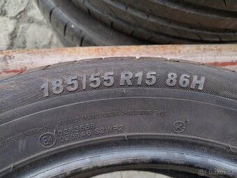 185/55/15 letni pneu MICHELIN a KUMHO 185/55 R15 - 2