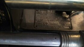 Graphophone - fonograf Columbia z roku 1898 - 2
