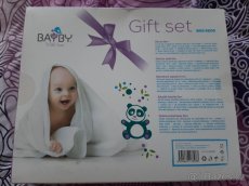 BAYBY Dárková sada 0m+ fialová - 2