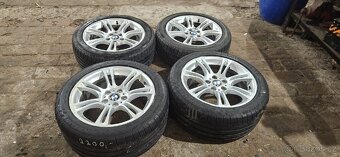 Alu kola r18 5x120 style 350, letní pneu - 2