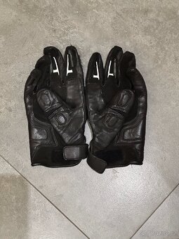 Rukavice kožené Dainese na motorku (velikost M) - 2