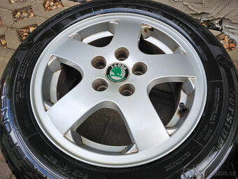 ALU letní kola disky 5x100 Škoda R14 Spirit Fabia Roomster - 2