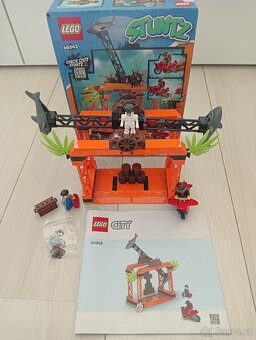 LEGO City 60342 - Žraločí kaskadérský výzva TOP STAV - 2