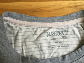 Šedé tričko na spaní 40/42 Weekend Tchibo - 2