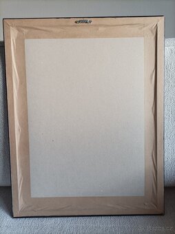 Bůh Horus a bohyně Hátor - papyrus, zasklený a v rámu - 2