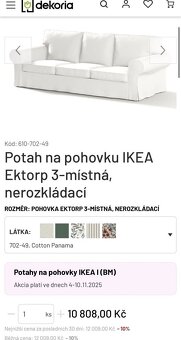 Sedačka IKEA - 2