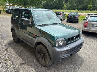 Suzuki Jimny 4x4 - rok2008,najeto101578KM,1.3benzín,62kw - 2