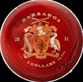 Stříbrná mince Mars 3D - jen 1999 kusů - 2