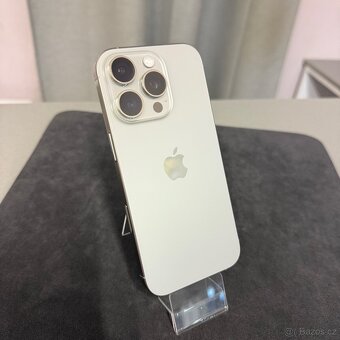 iPhone 16 Pro 256GB natural, 100% baterie, rok záruka - 2