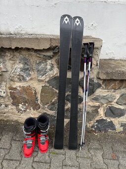 Dětské lyže Volkl 135cm, celý set - 2