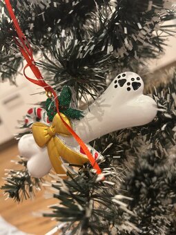 Vánoční ozdoba psí - 2