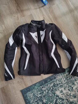 Dámská moto bunda Dainese a paterak Alpinestars - 2