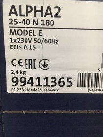 Oběhové čerpadlo Grundfos - 2